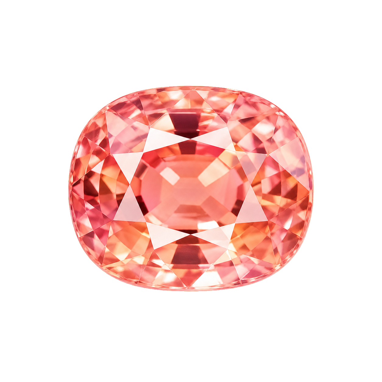 Padparadscha gemstone